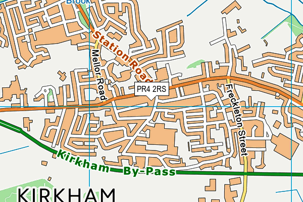PR4 2RS map - OS VectorMap District (Ordnance Survey) PR4 2RS map - OS VectorMap District (Ordnance Survey)