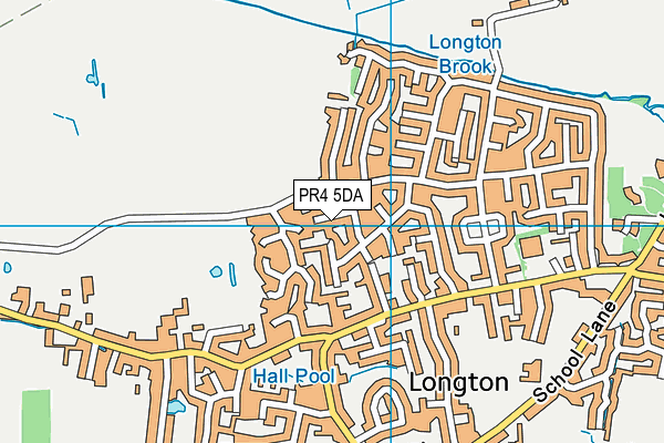 PR4 5DA map - OS VectorMap District (Ordnance Survey) PR4 5DA map - OS VectorMap District (Ordnance Survey)