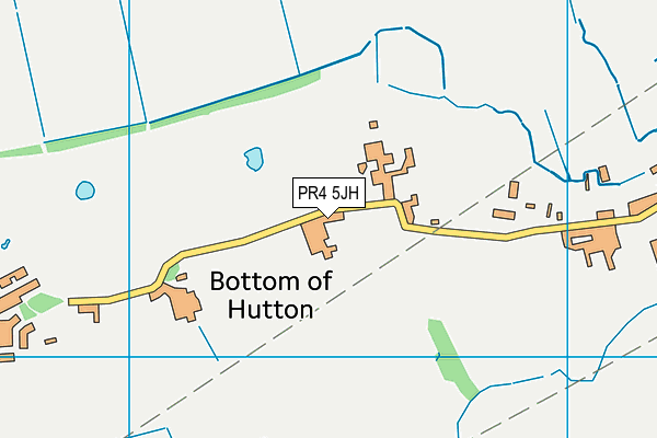 PR4 5JH map - OS VectorMap District (Ordnance Survey) PR4 5JH map - OS VectorMap District (Ordnance Survey)