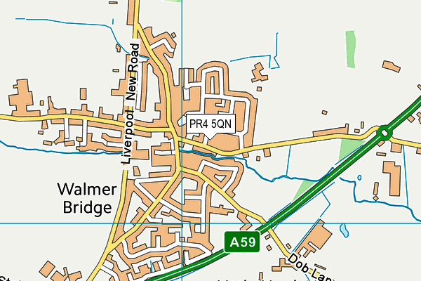 PR4 5QN map - OS VectorMap District (Ordnance Survey) PR4 5QN map - OS VectorMap District (Ordnance Survey)