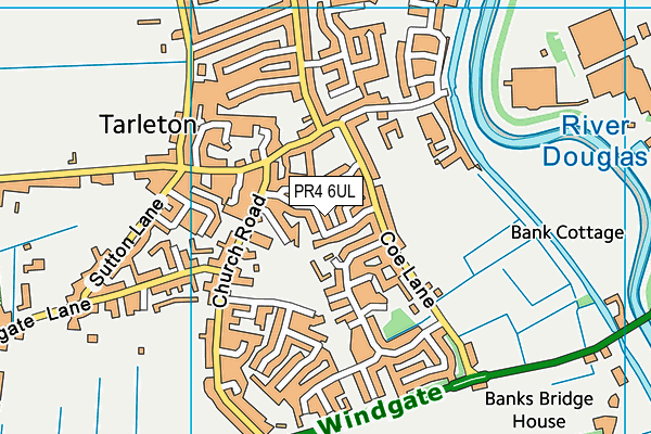 PR4 6UL map - OS VectorMap District (Ordnance Survey) PR4 6UL map - OS VectorMap District (Ordnance Survey)