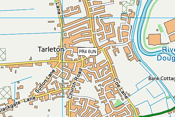 PR4 6UN map - OS VectorMap District (Ordnance Survey) PR4 6UN map - OS VectorMap District (Ordnance Survey)