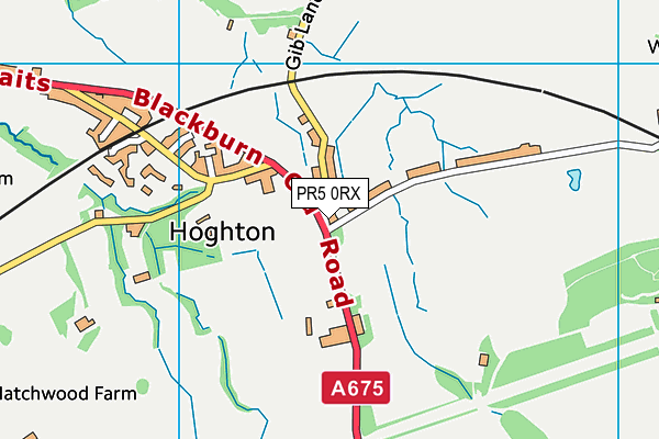 PR5 0RX map - OS VectorMap District (Ordnance Survey) PR5 0RX map - OS VectorMap District (Ordnance Survey)