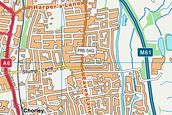 PR6 0AQ map - OS VectorMap District (Ordnance Survey) PR6 0AQ map - OS VectorMap District (Ordnance Survey)