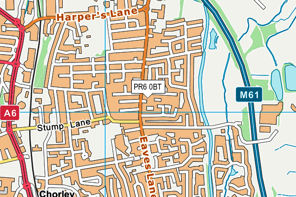 PR6 0BT map - OS VectorMap District (Ordnance Survey) PR6 0BT map - OS VectorMap District (Ordnance Survey)
