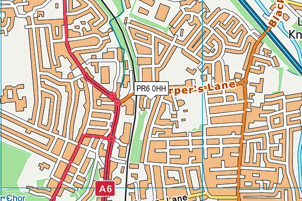 PR6 0HH map - OS VectorMap District (Ordnance Survey) PR6 0HH map - OS VectorMap District (Ordnance Survey)