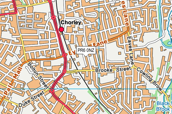 PR6 0NZ map - OS VectorMap District (Ordnance Survey) PR6 0NZ map - OS VectorMap District (Ordnance Survey)