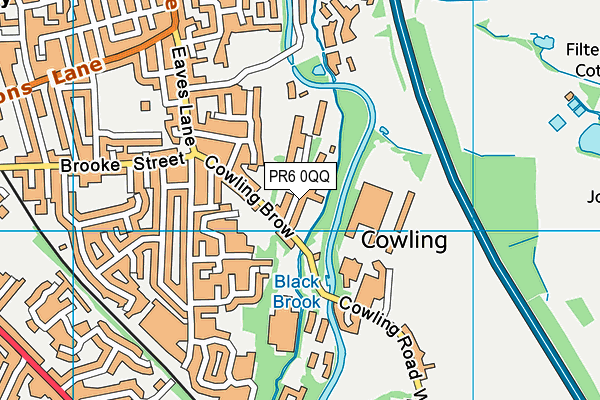 PR6 0QQ map - OS VectorMap District (Ordnance Survey) PR6 0QQ map - OS VectorMap District (Ordnance Survey)