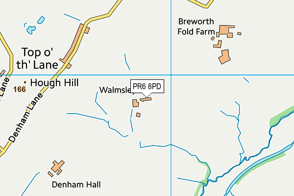 PR6 8PD map - OS VectorMap District (Ordnance Survey) PR6 8PD map - OS VectorMap District (Ordnance Survey)