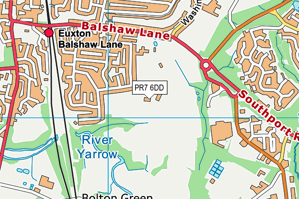 PR7 6DD map - OS VectorMap District (Ordnance Survey) PR7 6DD map - OS VectorMap District (Ordnance Survey)