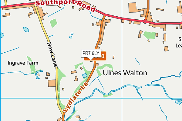 PR7 6LY map - OS VectorMap District (Ordnance Survey) PR7 6LY map - OS VectorMap District (Ordnance Survey)