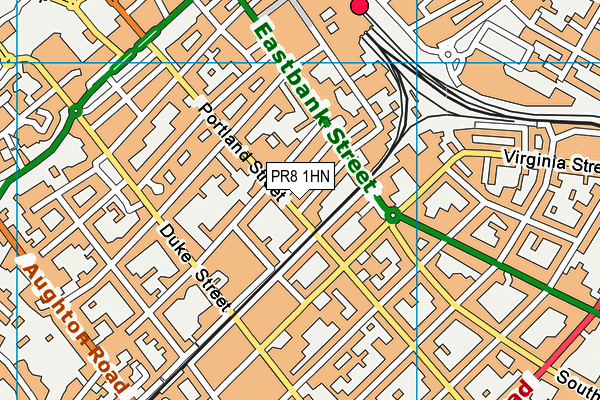 PR8 1HN map - OS VectorMap District (Ordnance Survey) PR8 1HN map - OS VectorMap District (Ordnance Survey)