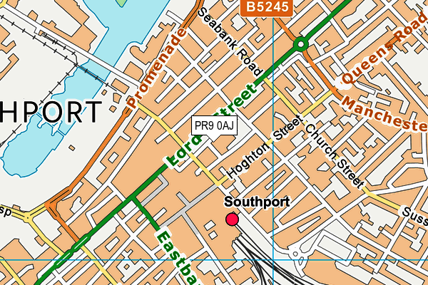 PR9 0AJ map - OS VectorMap District (Ordnance Survey) PR9 0AJ map - OS VectorMap District (Ordnance Survey)