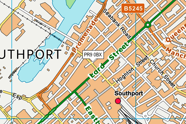 PR9 0BX map - OS VectorMap District (Ordnance Survey) PR9 0BX map - OS VectorMap District (Ordnance Survey)