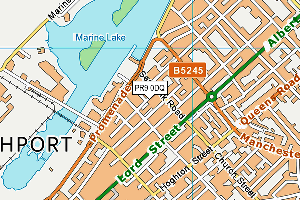 PR9 0DQ map - OS VectorMap District (Ordnance Survey) PR9 0DQ map - OS VectorMap District (Ordnance Survey)