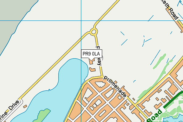 PR9 0LA map - OS VectorMap District (Ordnance Survey) PR9 0LA map - OS VectorMap District (Ordnance Survey)