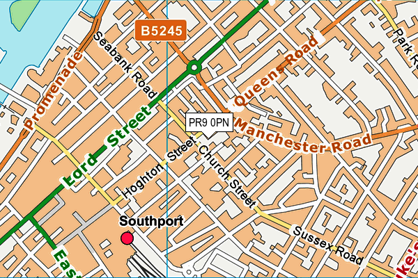 PR9 0PN map - OS VectorMap District (Ordnance Survey) PR9 0PN map - OS VectorMap District (Ordnance Survey)