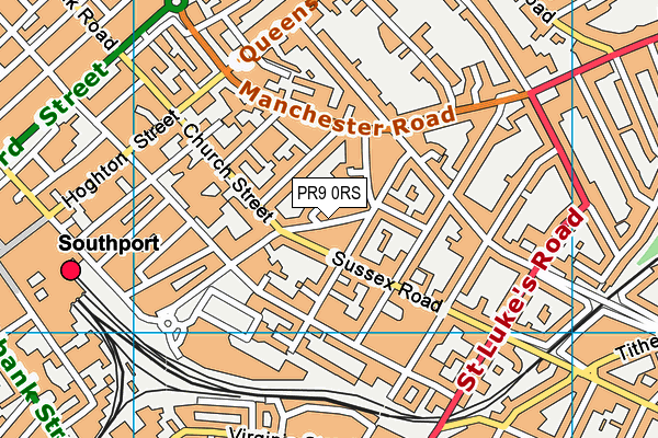 PR9 0RS map - OS VectorMap District (Ordnance Survey) PR9 0RS map - OS VectorMap District (Ordnance Survey)