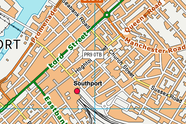 PR9 0TB map - OS VectorMap District (Ordnance Survey) PR9 0TB map - OS VectorMap District (Ordnance Survey)