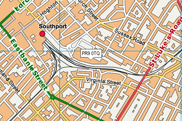 PR9 0TQ map - OS VectorMap District (Ordnance Survey) PR9 0TQ map - OS VectorMap District (Ordnance Survey)