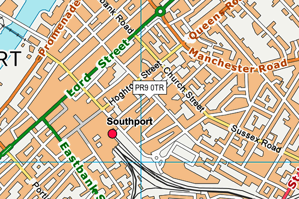 PR9 0TR map - OS VectorMap District (Ordnance Survey) PR9 0TR map - OS VectorMap District (Ordnance Survey)