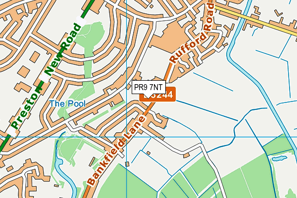 PR9 7NT map - OS VectorMap District (Ordnance Survey) PR9 7NT map - OS VectorMap District (Ordnance Survey)