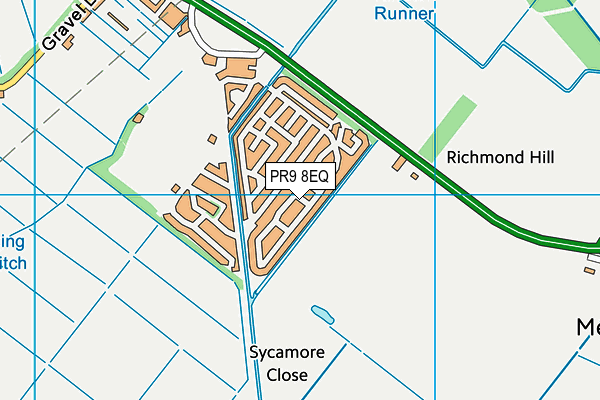 PR9 8EQ map - OS VectorMap District (Ordnance Survey) PR9 8EQ map - OS VectorMap District (Ordnance Survey)