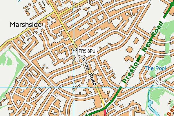 PR9 8PU map - OS VectorMap District (Ordnance Survey) PR9 8PU map - OS VectorMap District (Ordnance Survey)