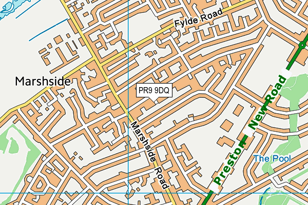 PR9 9DQ map - OS VectorMap District (Ordnance Survey) PR9 9DQ map - OS VectorMap District (Ordnance Survey)