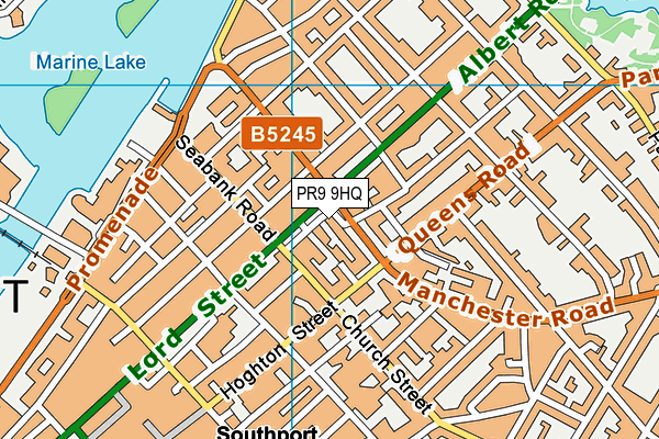 PR9 9HQ map - OS VectorMap District (Ordnance Survey) PR9 9HQ map - OS VectorMap District (Ordnance Survey)