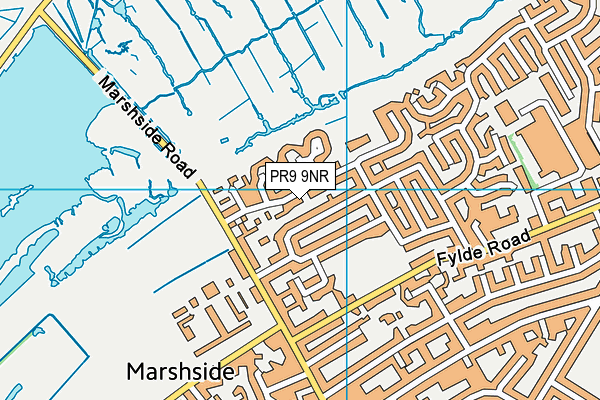 PR9 9NR map - OS VectorMap District (Ordnance Survey) PR9 9NR map - OS VectorMap District (Ordnance Survey)