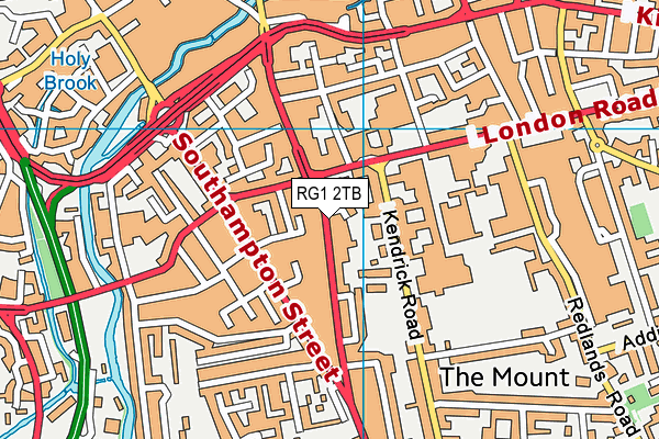 RG1 2TB map - OS VectorMap District (Ordnance Survey) RG1 2TB map - OS VectorMap District (Ordnance Survey)