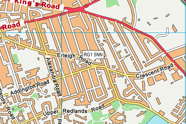 RG1 5NN map - OS VectorMap District (Ordnance Survey) RG1 5NN map - OS VectorMap District (Ordnance Survey)