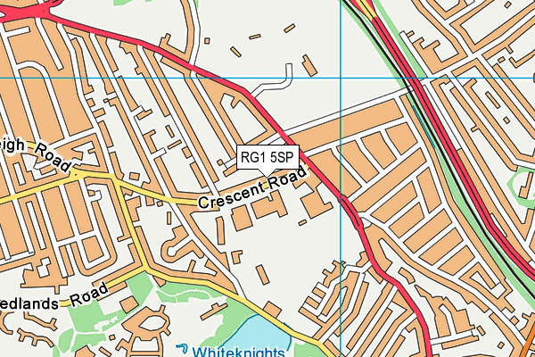 RG1 5SP map - OS VectorMap District (Ordnance Survey) RG1 5SP map - OS VectorMap District (Ordnance Survey)
