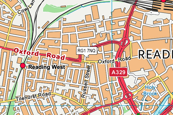 RG1 7NQ map - OS VectorMap District (Ordnance Survey) RG1 7NQ map - OS VectorMap District (Ordnance Survey)