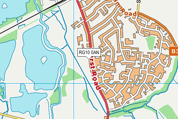 RG10 0AN map - OS VectorMap District (Ordnance Survey) RG10 0AN map - OS VectorMap District (Ordnance Survey)