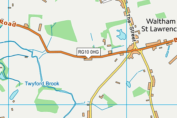 RG10 0HG map - OS VectorMap District (Ordnance Survey) RG10 0HG map - OS VectorMap District (Ordnance Survey)