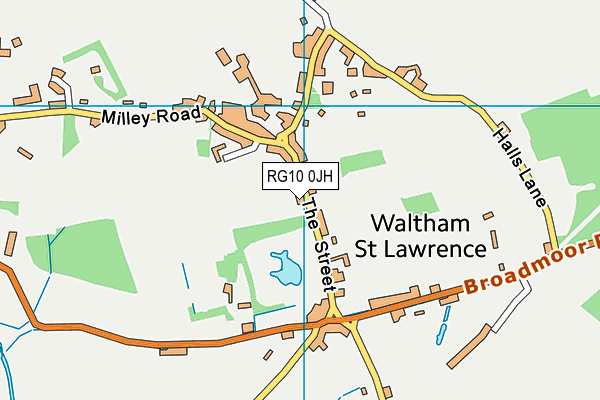 RG10 0JH map - OS VectorMap District (Ordnance Survey) RG10 0JH map - OS VectorMap District (Ordnance Survey)