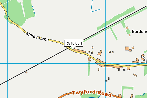 RG10 0LH map - OS VectorMap District (Ordnance Survey) RG10 0LH map - OS VectorMap District (Ordnance Survey)