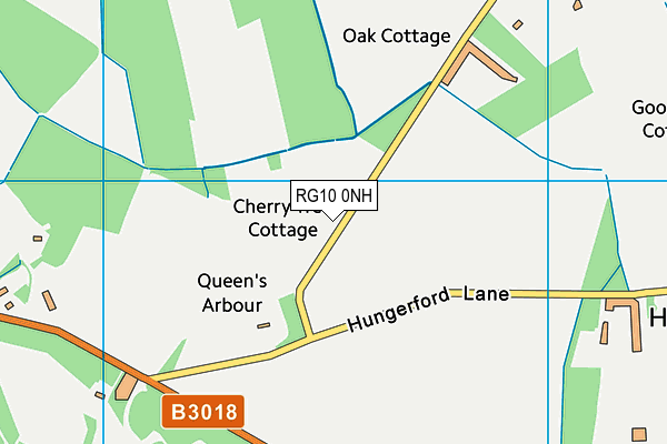 RG10 0NH map - OS VectorMap District (Ordnance Survey) RG10 0NH map - OS VectorMap District (Ordnance Survey)