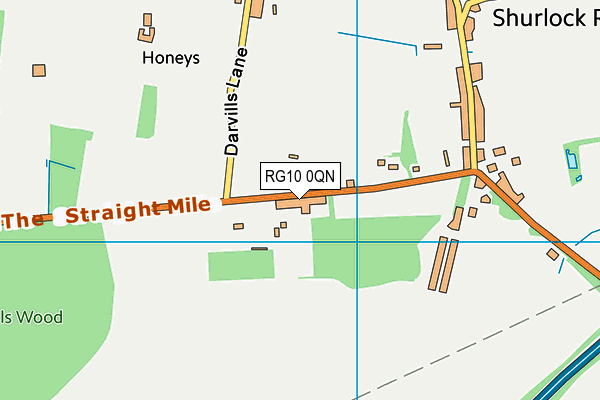 RG10 0QN map - OS VectorMap District (Ordnance Survey) RG10 0QN map - OS VectorMap District (Ordnance Survey)