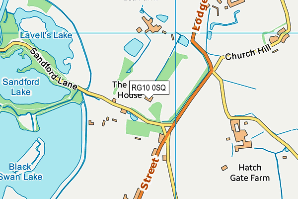 RG10 0SQ map - OS VectorMap District (Ordnance Survey) RG10 0SQ map - OS VectorMap District (Ordnance Survey)