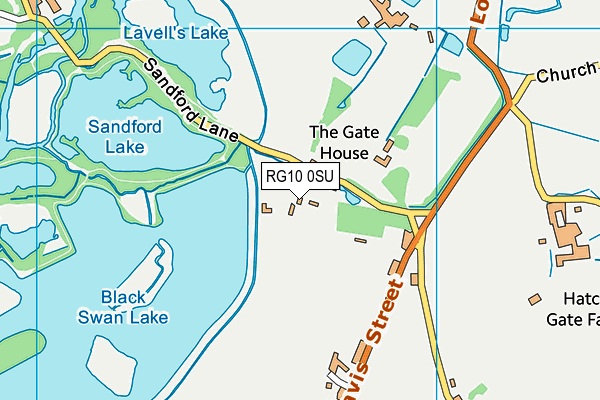 RG10 0SU map - OS VectorMap District (Ordnance Survey) RG10 0SU map - OS VectorMap District (Ordnance Survey)