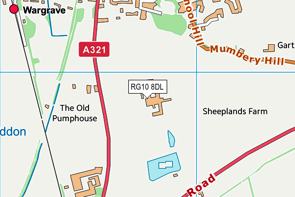 RG10 8DL map - OS VectorMap District (Ordnance Survey) RG10 8DL map - OS VectorMap District (Ordnance Survey)