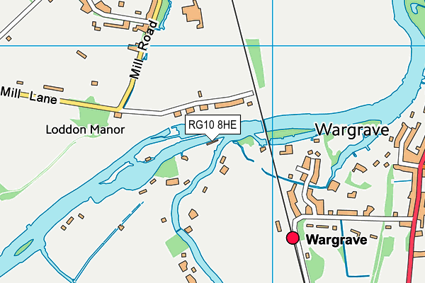RG10 8HE map - OS VectorMap District (Ordnance Survey) RG10 8HE map - OS VectorMap District (Ordnance Survey)