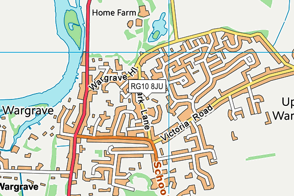 RG10 8JU map - OS VectorMap District (Ordnance Survey) RG10 8JU map - OS VectorMap District (Ordnance Survey)
