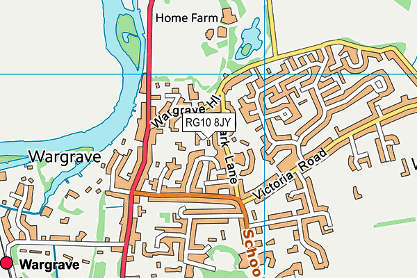 RG10 8JY map - OS VectorMap District (Ordnance Survey) RG10 8JY map - OS VectorMap District (Ordnance Survey)