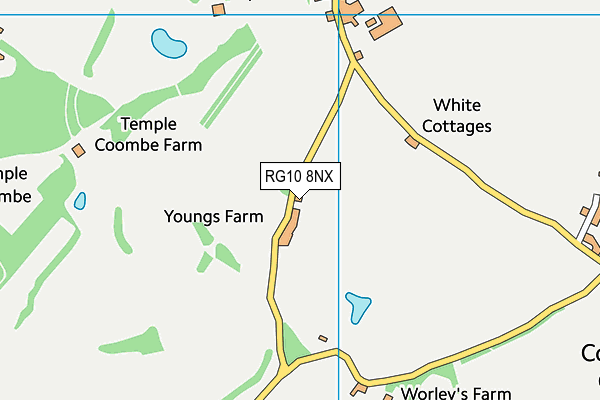 RG10 8NX map - OS VectorMap District (Ordnance Survey) RG10 8NX map - OS VectorMap District (Ordnance Survey)