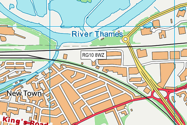 RG10 8WZ map - OS VectorMap District (Ordnance Survey) RG10 8WZ map - OS VectorMap District (Ordnance Survey)