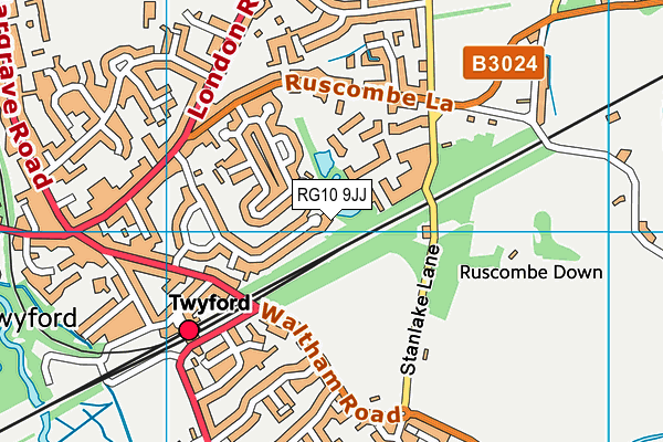 RG10 9JJ map - OS VectorMap District (Ordnance Survey) RG10 9JJ map - OS VectorMap District (Ordnance Survey)